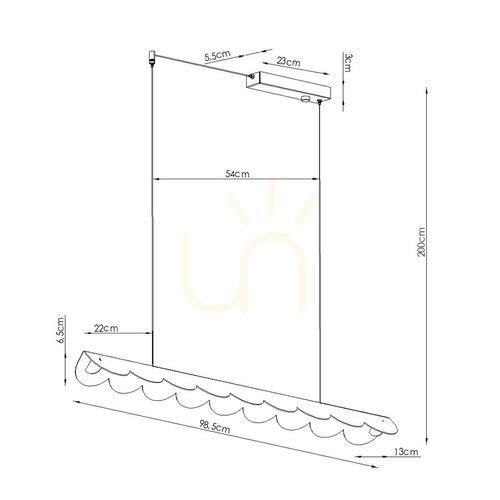 Skontrolujte BISCUIT 100 ultramarínová LED 4000K závesná lampa