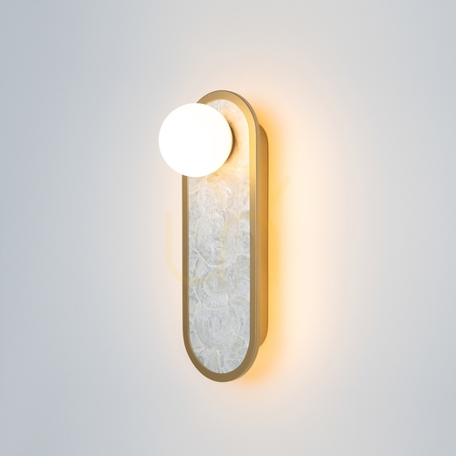 Skontrolujte LED nástenné svietidlo Maytoni Perlamour MOD473WL-L20BSK mosadzné 20 W