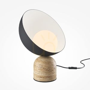 Stolová lampa Maytoni TAVO čierna kameň MOD453TL-01B small 0