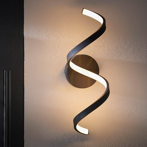 Nástenné svietidlo Endon Astral čierne LED 12W small 3