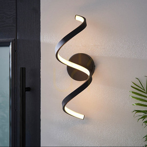Nástenné svietidlo Endon Astral čierne LED 12W small 4