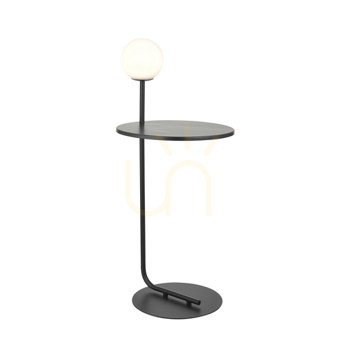 Skontrolujte Stojaca lampa Halo Black Endon