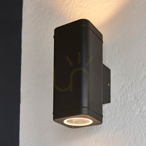 Nástenné svietidlo Milton Black Endon small 2