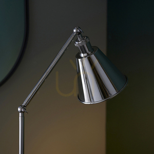 Stojacia lampa Endon Hal strieborná oceľ E27 6 Stojacia lampa Endon Hal strieborná oceľ E27 small 6