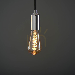 LED žiarovka Endon Twist Amber E27 4W stmievateľná sklo 14,2 cm small 2