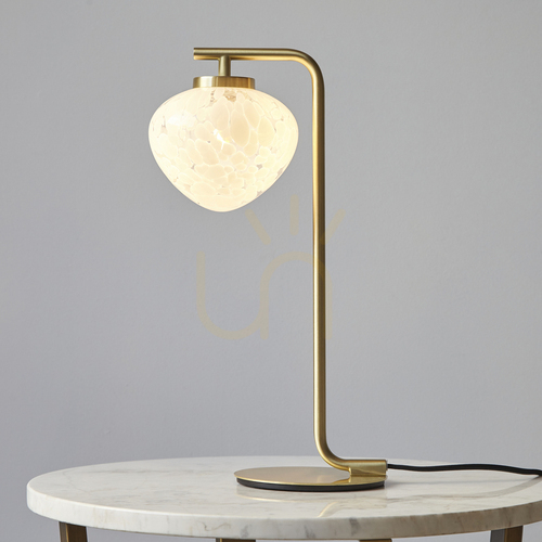 Skontrolujte Stolová lampa Endon Mali mosadzné sklo G9