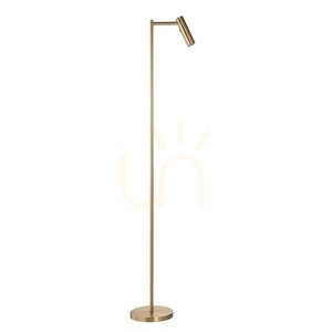 Vyhradená stojaca lampa pre čitateľov Mosadz Endon small 1