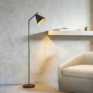 Stojacia lampa Endon bronzová oceľ E27 1x10 W small 3
