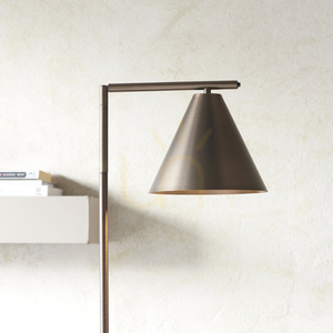 Stojacia lampa Endon bronzová oceľ E27 1x10 W small 4