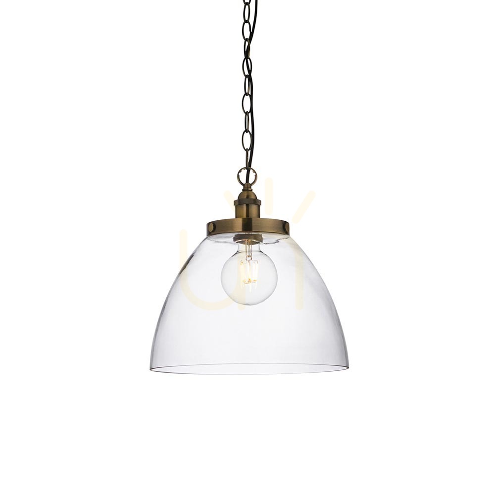 Skontrolujte Závesné svietidlo Endon Hansen Grand Brass E27 mosadzné sklo 33 cm Závesné svietidlo Endon Hansen Grand Brass E27 mosadzné sklo 33 cm