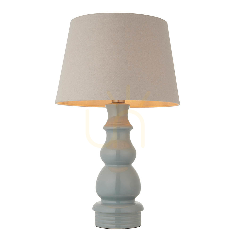 Skontrolujte Stolová lampa Endon Provence & Cici šedá keramika 66 cm Stolová lampa Endon Provence & Cici šedá keramika 66 cm
