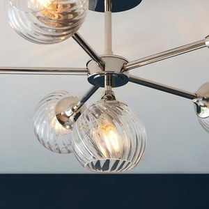 Stropné svietidlo Allegra Silver Endon small 6