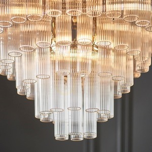 Závesné svietidlo Endon Toulouse Silver 12x G9 50 cm stmievateľné small 7