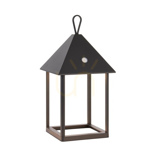 Skontrolujte Vonkajšia LED lampa Endon Hoot Medium čierna IP44 106789