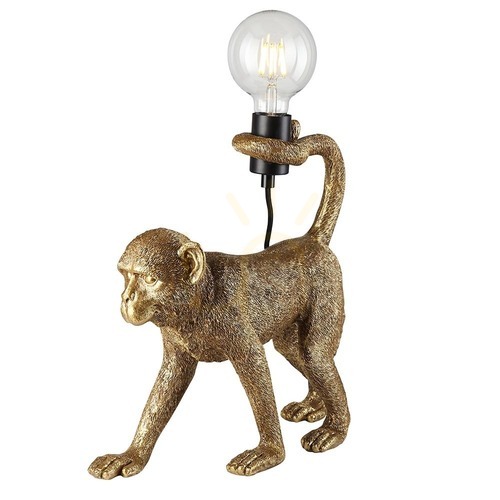 Skontrolujte Stolová lampa Endon Capuchin čierna E27 10 W kovová živica