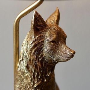 Stolová lampa Endon Fox čierna E14 53 cm small 1
