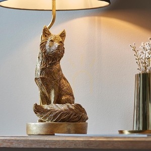 Stolová lampa Endon Fox čierna E14 53 cm small 6