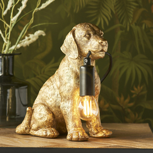 Stolová lampa Labrador Puppy Black Endon small 1