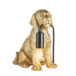 Stolová lampa Labrador Puppy Black Endon small 0
