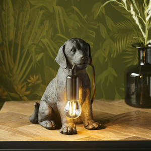 Stolová lampa Labrador Puppy Black Endon small 2