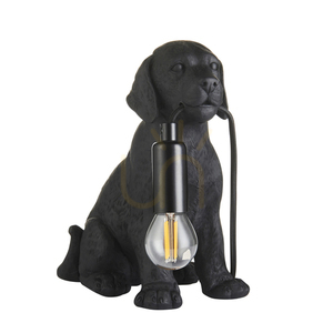 Stolová lampa Labrador Puppy Black Endon small 6