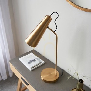 Karna Nová mosadzná stolová lampa Endon small 7