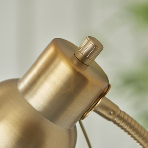 Stojacia lampa Endon Flexi Brass mosadzná oceľ GU10 163 cm small 7