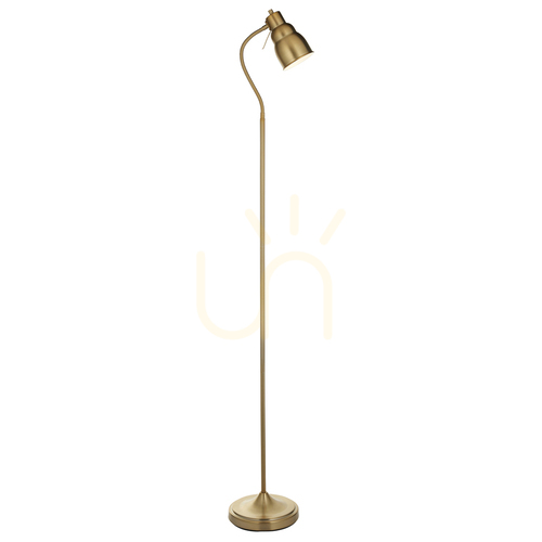 Skontrolujte Klasická stojaca lampa Flexi Brass Endon