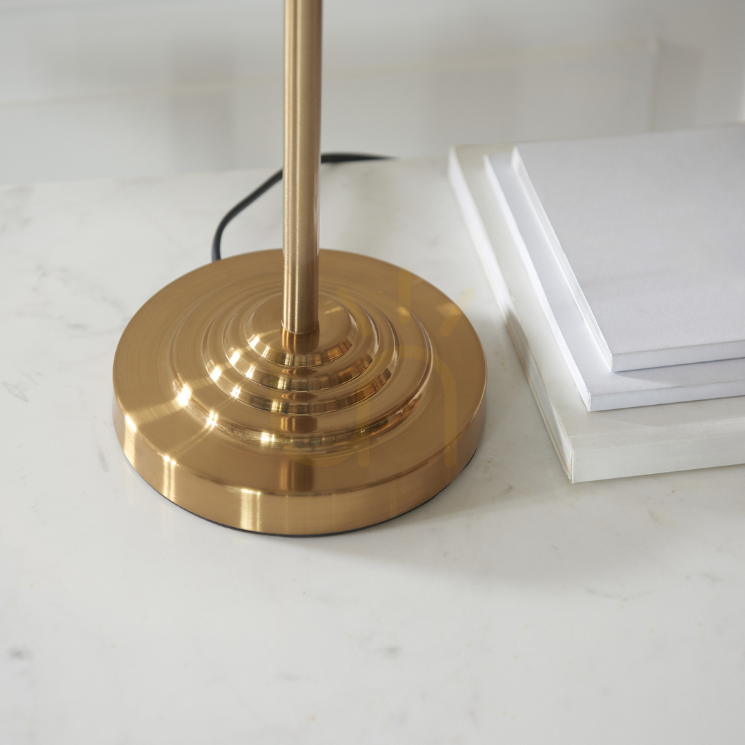 Skontrolujte Stolová lampa Endon Highclere Brass, mosadzná, 3 svetlá, E14, 50 cm Stolová lampa Endon Highclere Brass, mosadzná, 3 svetlá, E14, 50 cm