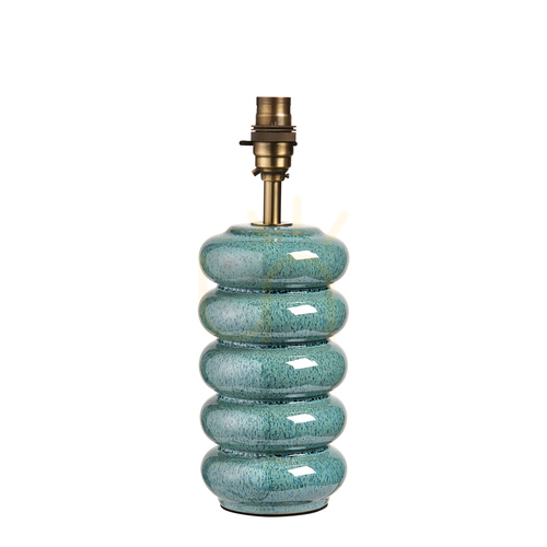 Skontrolujte Podstavec stolovej lampy Endon Squash Ocean spray modrý 29 cm B22 111255