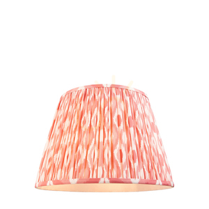 Kužeľové tienidlo Endon IKAT, koralovo ružové, 40 cm, E27/B22 small 0