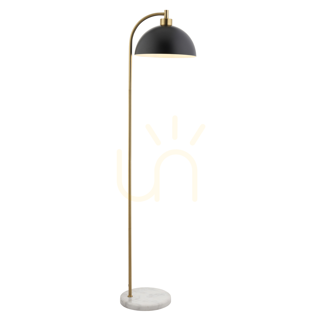 Skontrolujte Stojanová lampa Endon Buchanan sivá oceľ mramor E27 Stojanová lampa Endon Buchanan sivá oceľ mramor E27