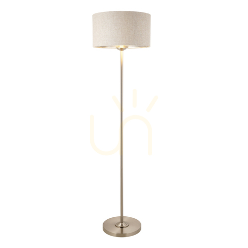 Skontrolujte Stojaca lampa Highclere Beige Endon