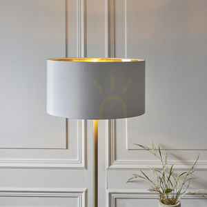 Stojacia lampa Endon Highclere brass vintage biela E27 2 Stojacia lampa Endon Highclere brass vintage biela E27 small 2