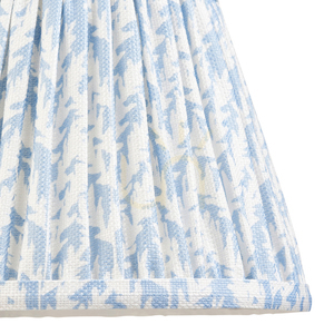 Tienidlo Endon Leaf Shell Bay Blue látka 20 cm E14/B22 112915 small 2