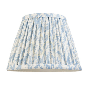 Tienidlo Endon Leaf Shell Bay Blue látka 20 cm E14/B22 112915 small 4