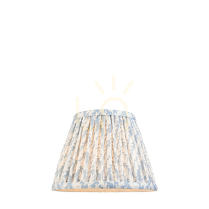 Tienidlo Endon Leaf Shell Bay Blue látka 20 cm E14/B22 112915 small 0