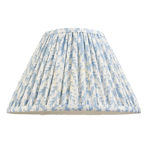 Textilné tienidlo Endon Leaf Shell Bay Blue, 30 cm, E27 small 4