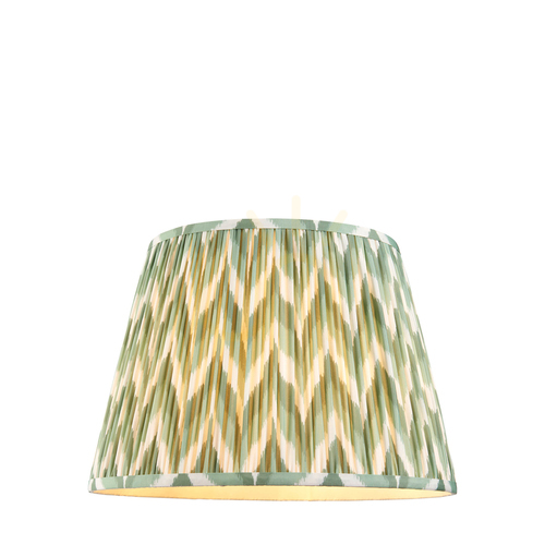 Skontrolujte Tienidlo Endon Aspen Green 40 cm zelené látkové E27