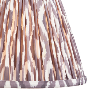 Tienidlo Endon Ikat perlovosivé, látkové, 25 cm E27/B22 small 1