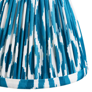 Textilné tienidlo Endon Ikat Marlin Blue, 16 cm small 2