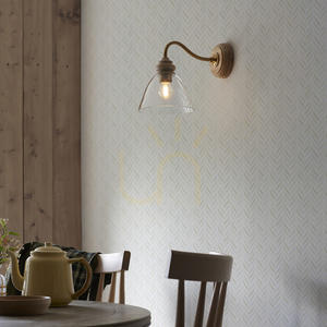 Nástenné svietidlo Endon Cotswold Brass mosadzné E14 stmievateľné small 2
