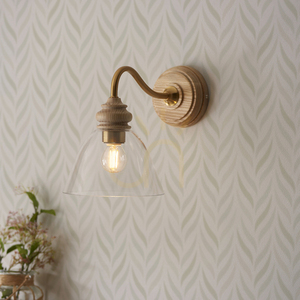 Nástenné svietidlo Endon Cotswold Brass mosadzné E14 stmievateľné small 3