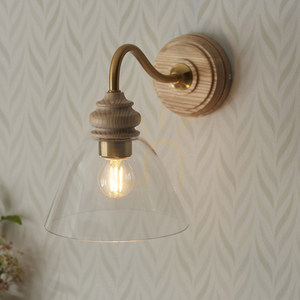 Nástenné svietidlo Endon Cotswold Brass mosadzné E14 stmievateľné small 4
