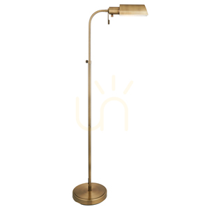 Stojacia lampa Endon Mosadz E27 oceľ 35 cm čierny kábel small 0