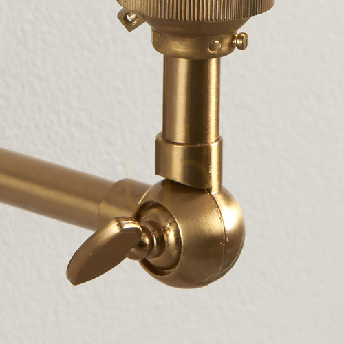 Skontrolujte Nástenné svietidlo Step Wing Brass Endon