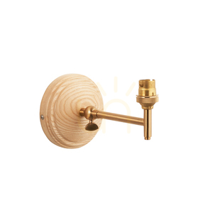 Nástenné svietidlo Wood Fold Brass Endon small 0