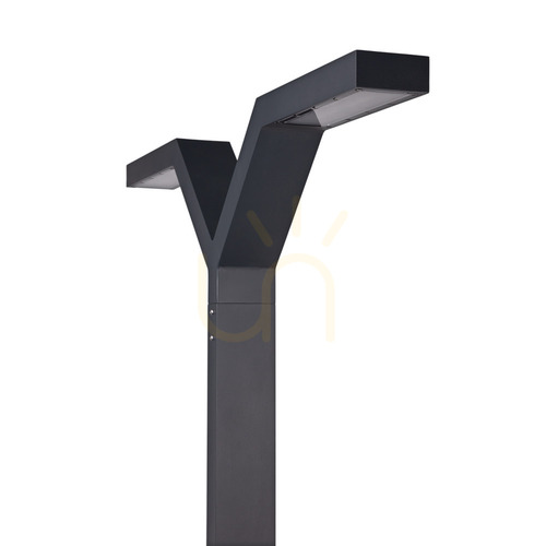 Skontrolujte Osvetľovací stĺp TRYSIL 1015GR grafitový RAL 7016 LED 40W 4000K DALI2 300 cm Norlys