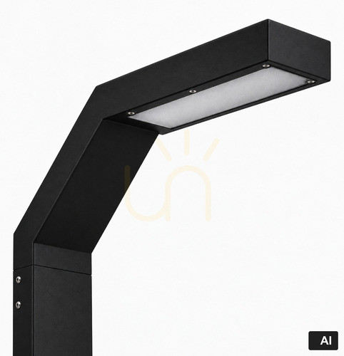 Skontrolujte Vonkajšie stĺpové svietidlo Norlys Trysil 1060BL LED 3000 K čierne