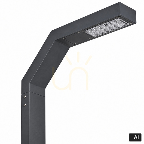 Skontrolujte Záhradné svietidlo NORLYS Trysil 1067GR grafitové LED 12,2 W 4000 K DALI2